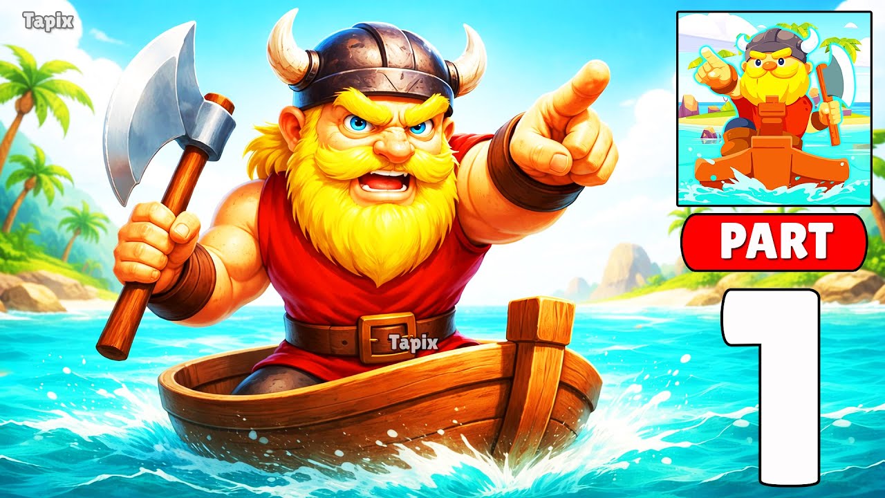 Viking Go Merge & Run – Epic Viking Merge Combat & Raid Gameplay (iOS, Android)