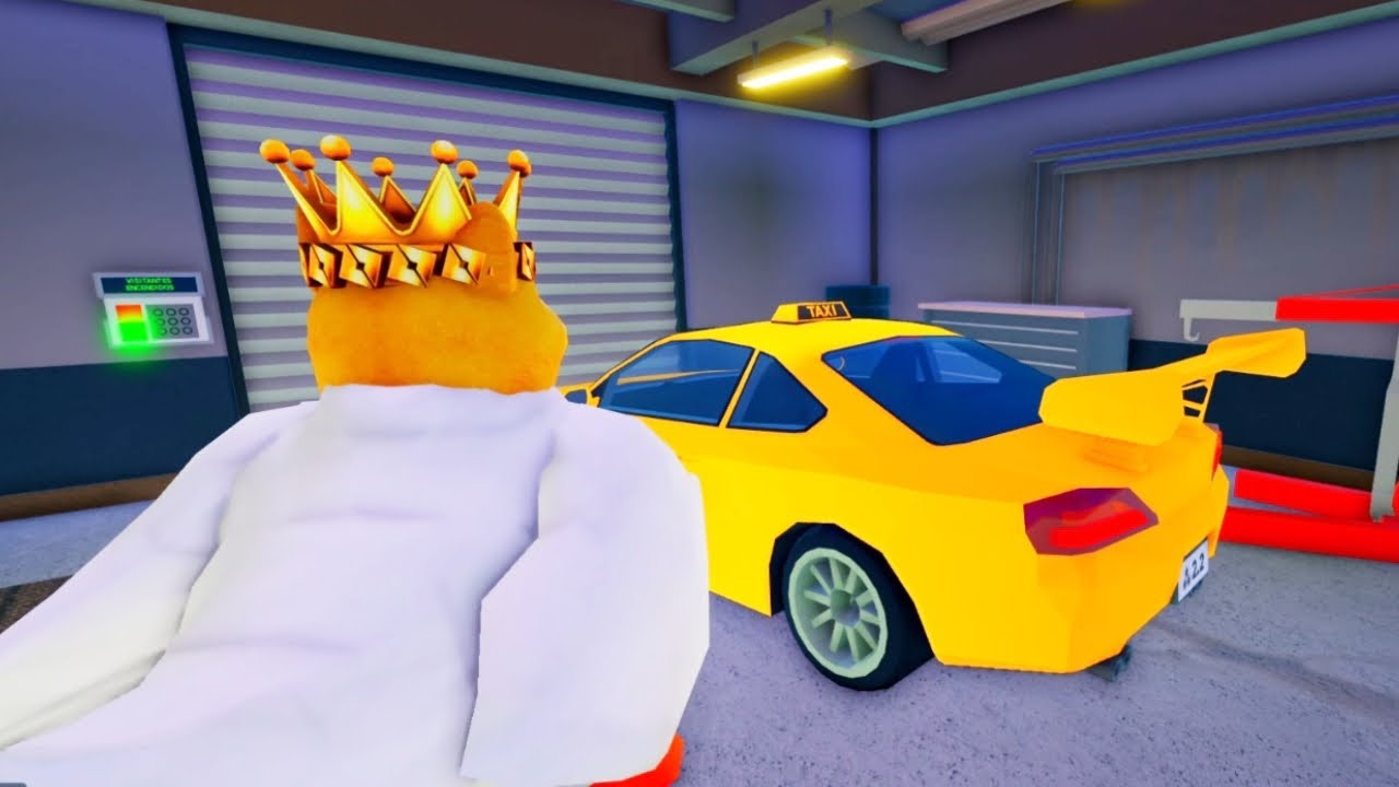 Nos Convertimos en Taxistas de Carreras en Roblox