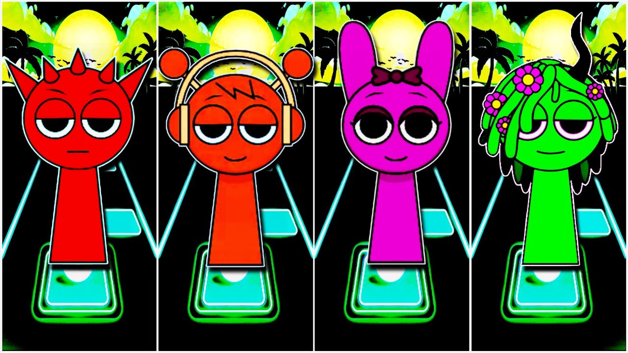 SPRUNKI Incredibox - Enemy (Imagine Dragons) Tiles Hop Version