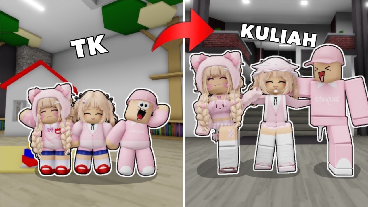 KITA HARUS MENGULANG KEMBALI LAGI SEKOLAH DARI TK SAMPAI KULIAH‼️😭 | Roblox Indonesia