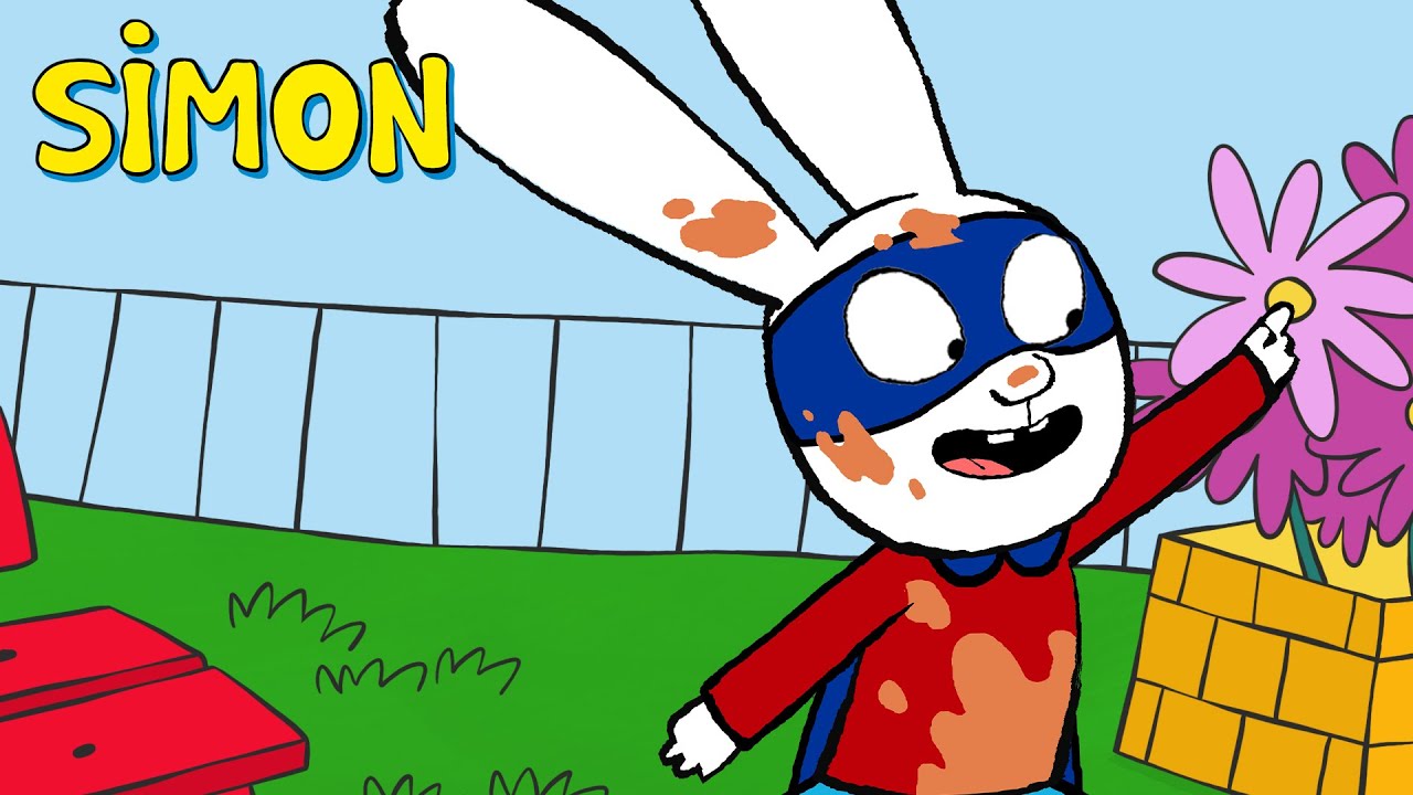 Super Konijn komt je redden! 🦸‍♂️🐰 | Vlaamse Simon | 1 uur | S1 | Cartoon voor kinderen