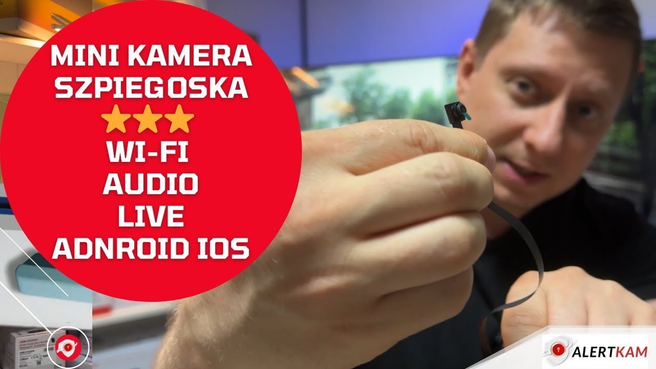Najmniejsza na świecie mini kamera szpiegowska | detektywistyczna na zdrady i wykrywanie oszust&oacute;w