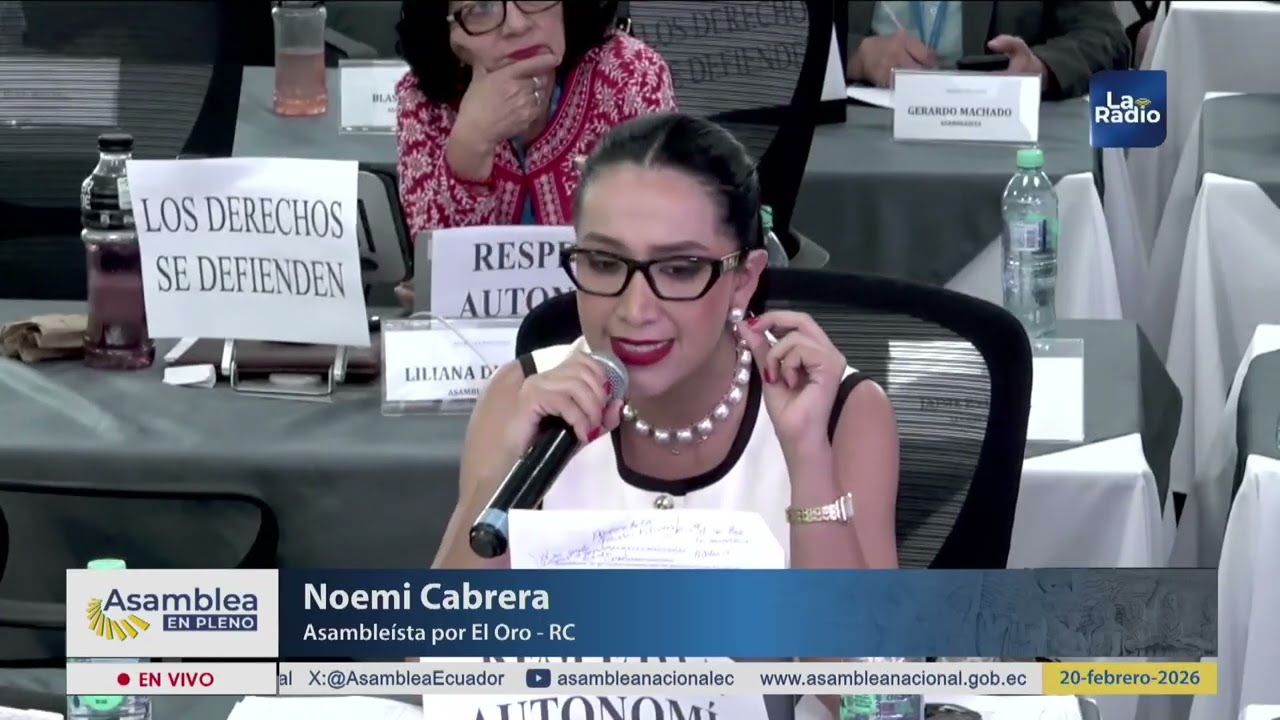 Asambleísta Noemí Cabrera - Sesión 072