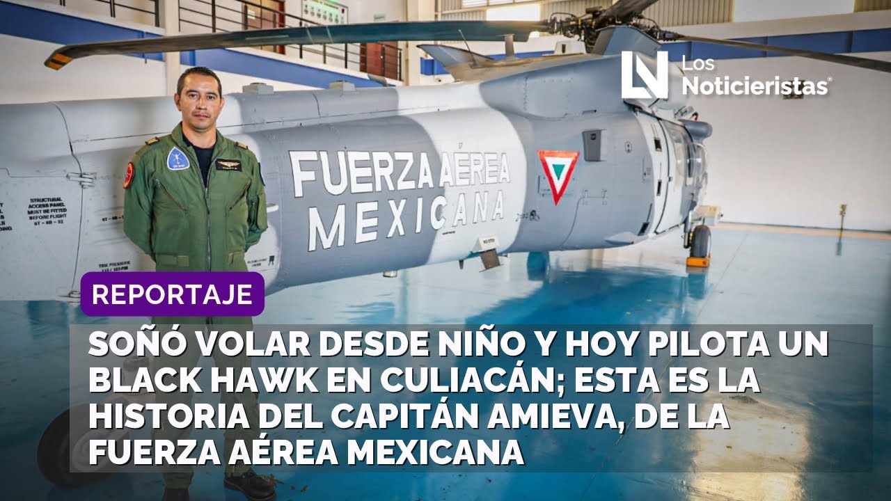 Soñó volar desde niño y hoy pilota un Black Hawk en #Culiacán-Día del Ejército 🪖 y FAM 