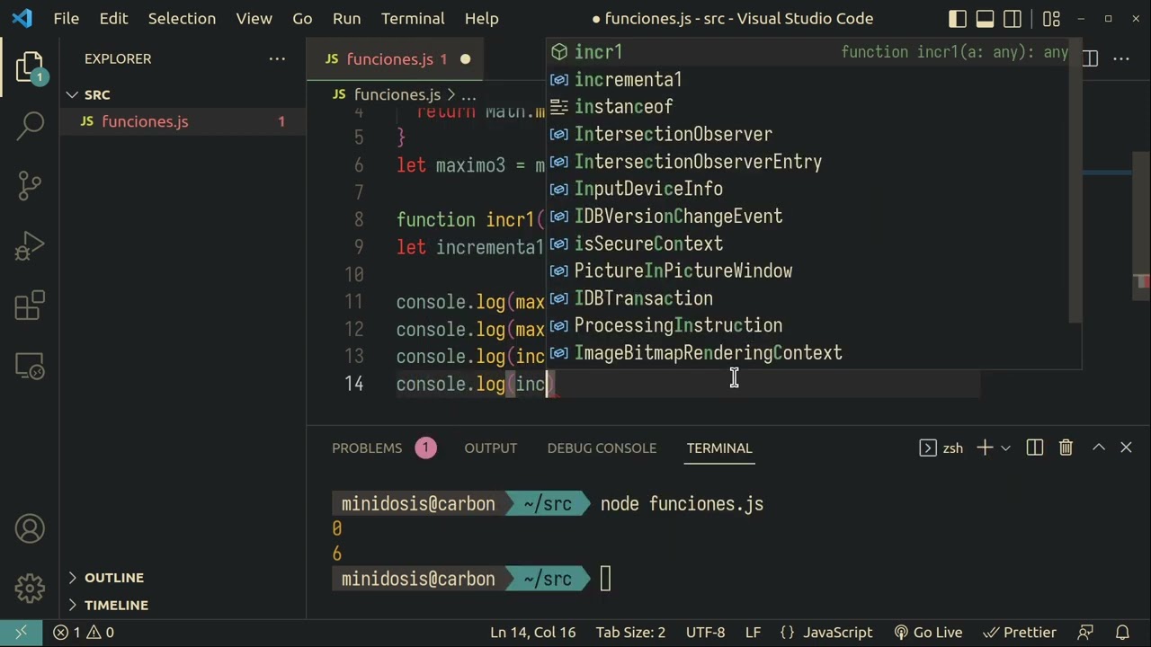 Javascript: Las funciones no tienen nombre?!?