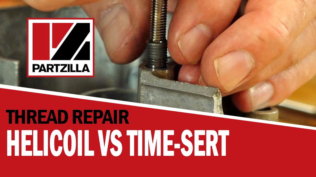 Time Sert против Heli Coil | Лучший ремонт повреждённой резьбы | Лучшие резьбовые вставки | Partz...