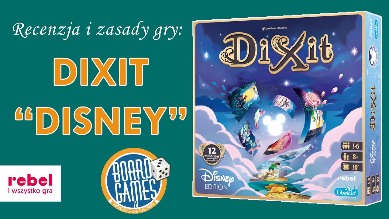 DIXIT DISNEY  - RECENZJA | Gra imprezowa