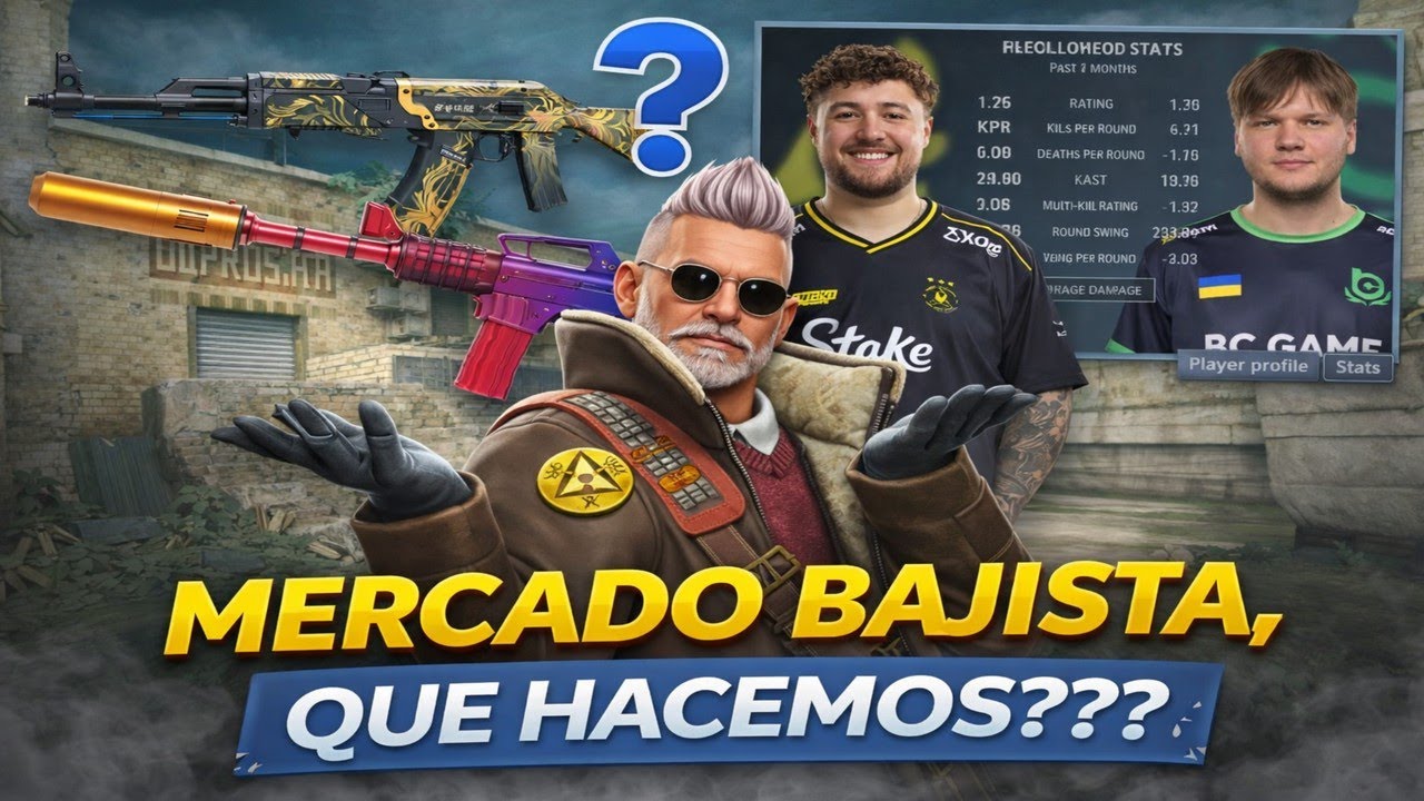EL MERCADO DE CS2 ESTÁ A LA BAJA, QUÉ HACEMOS???? 💸💸💸💸 #1