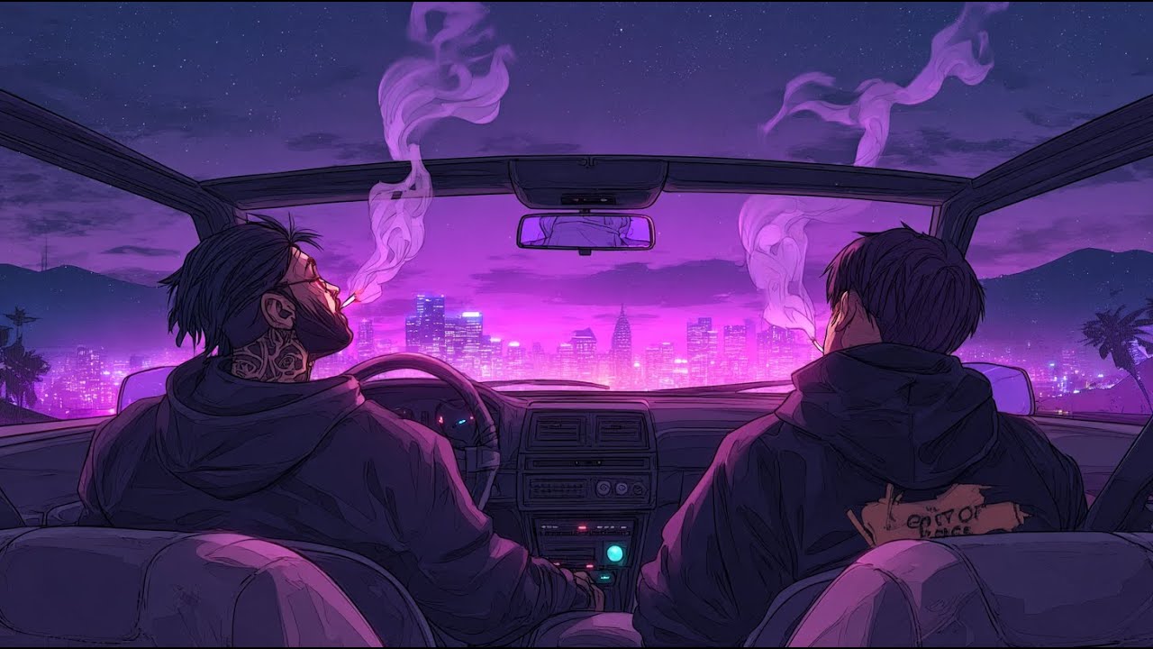 “420 Night Cruise” Playlist 🌫️ Smooth West Coast Hip Hop & Lo-fi Rap