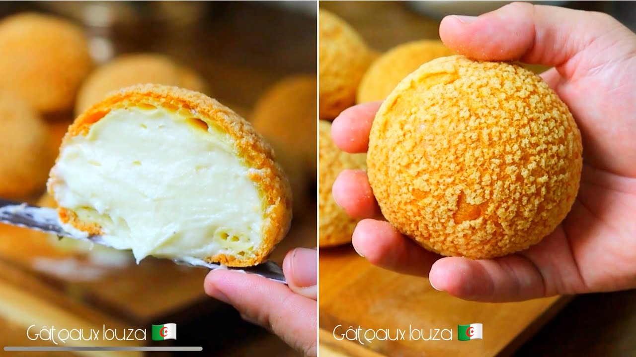 Les choux à la crème diplomate | تعلم معي أروع شو بحشوة الكريمة خطوة بخطوة طريقة ناجحة 100%