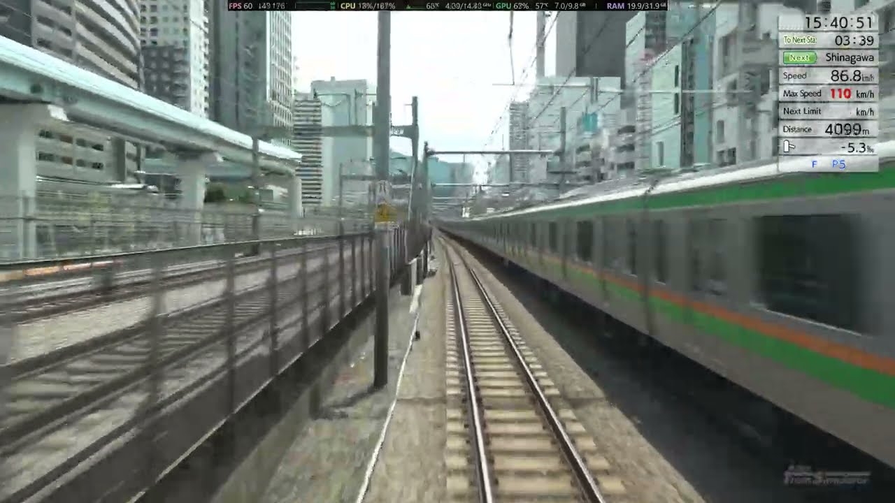 JR EAST Train Simulator - Tokaido Line (Tokyo to Atami)
