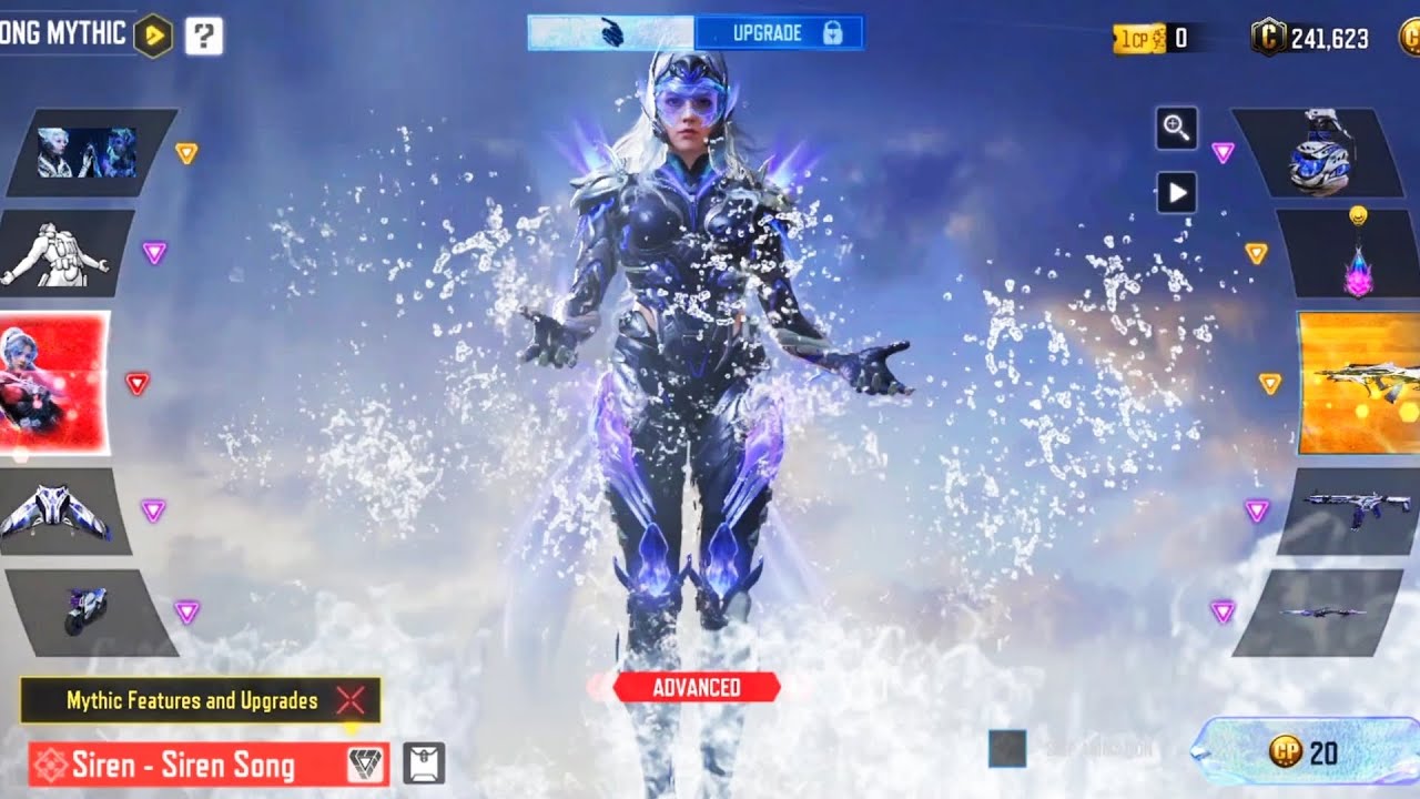 Buying and MAXING OUT Mythic Siren - Siren's Song Mythic draw CODM🔥| Legendary BK57 - Spectral Song