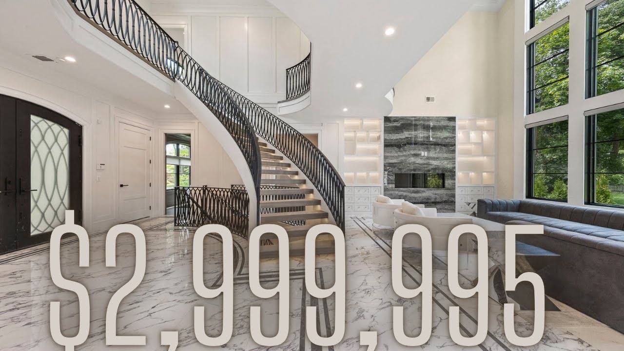 New Jersey Life Style of the RICH PART 5 - $2.9 Million Luxurious Mansion | Demarest New Jersey
