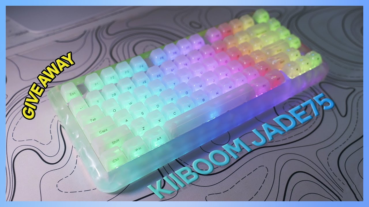 Kiiboom Jade75 | Vỏ Resin & LED Sáng Hơn Tương Lai Của Bạn!
