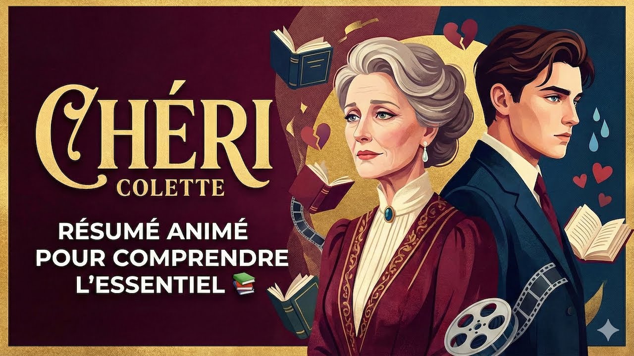 Chéri - Colette | Résumé animé pour comprendre l’essentiel 📚🎬