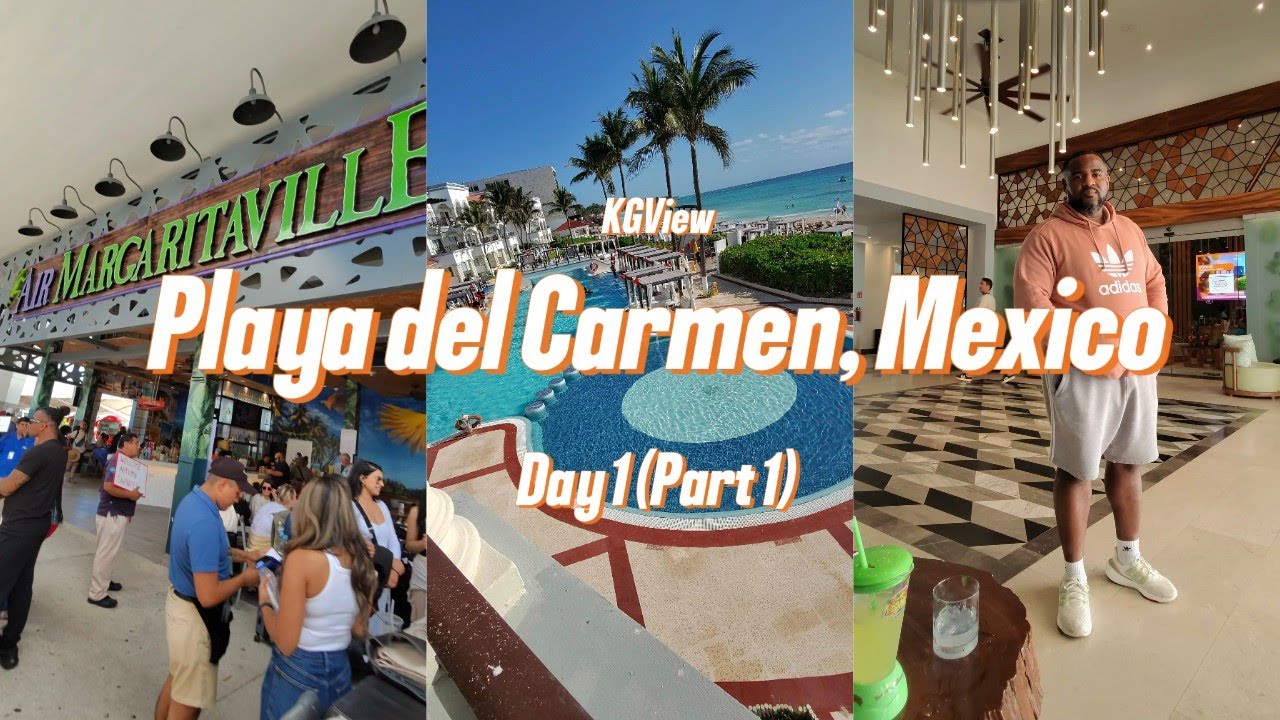 Playa del Carmen Day 1 (Part 1) /Cancun International Airport/ Hilton Playa del Carmen Resort