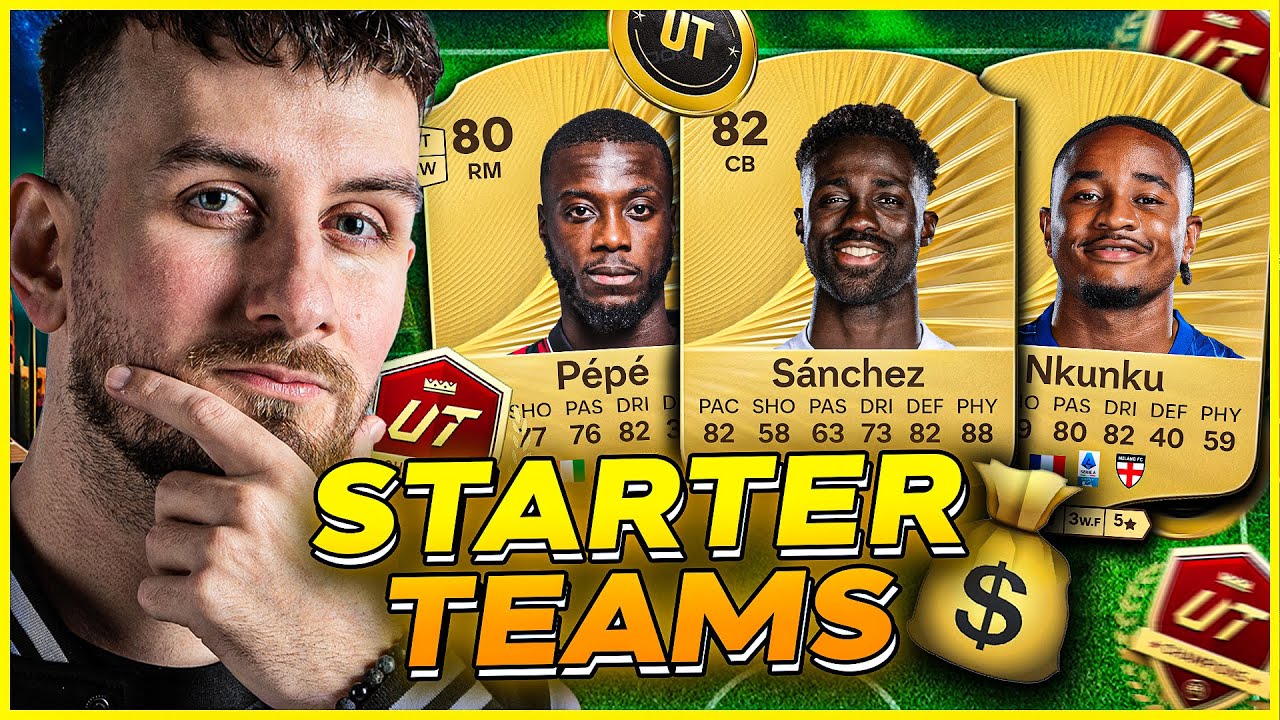 Die 3 BESTEN Starter Teams & MEIN DREAM TEAM zum Start in FC 26 Ultimate Team! 🔥