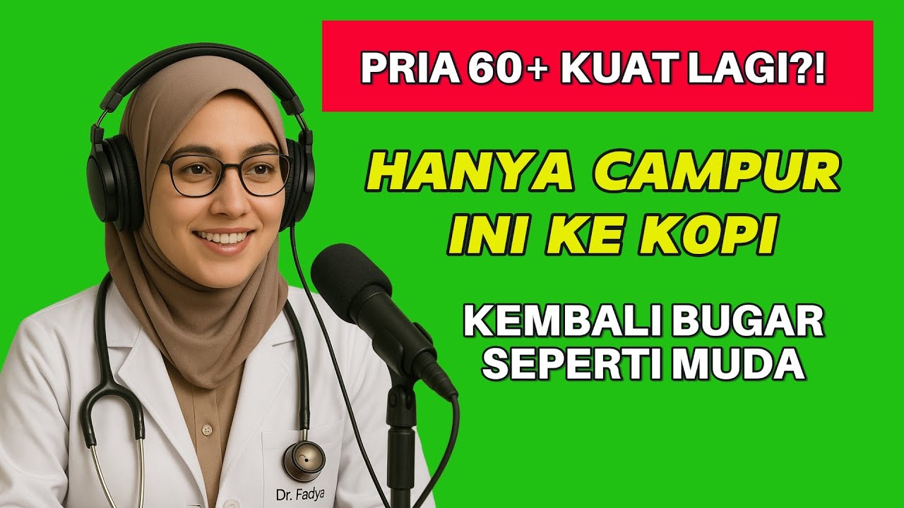 PRIA 60+ WAJIB TAHU! Tambahkan 1 Bahan Ini ke Kopi Anda Setiap Pagi! Jadi Kuat Dan Tahan Lama