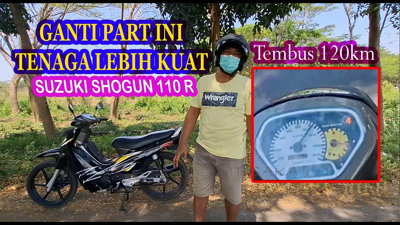 TEST DRIVE Shogun 110 pake karburator shogun 125 Setelah selesai restorasi