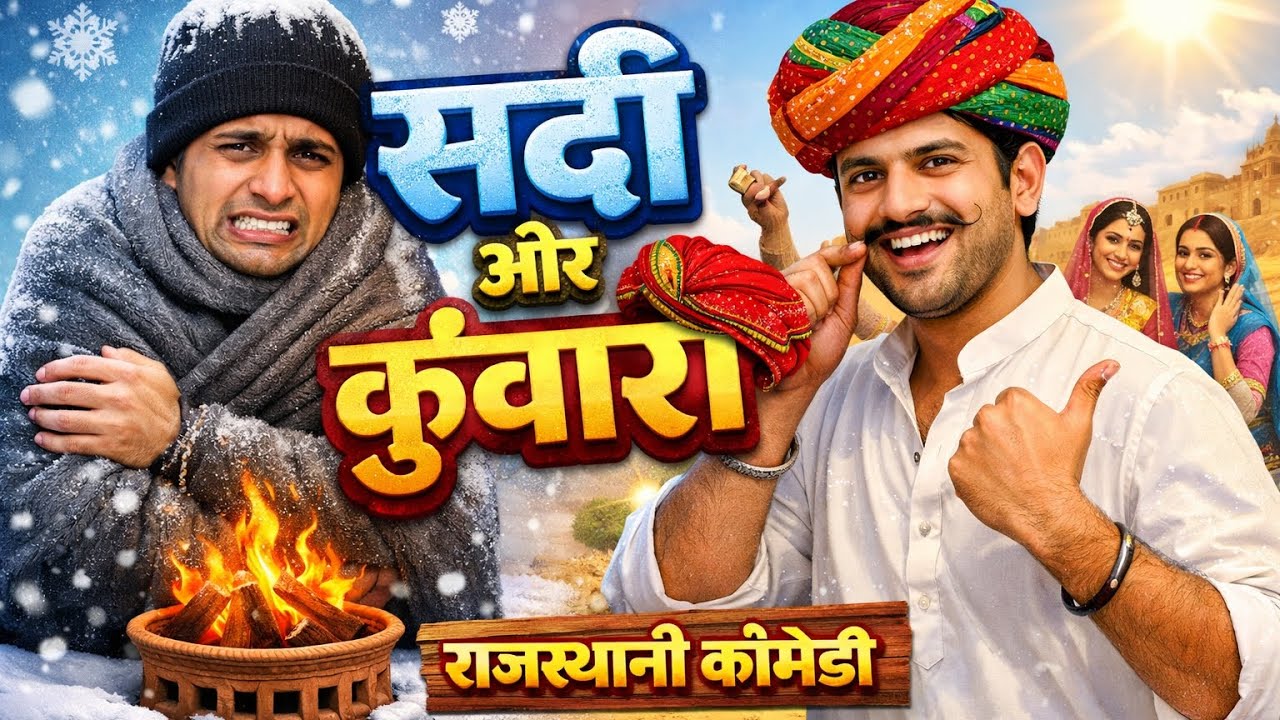 सर्दी और कुंवारा l देशी कॉमेडी 😂 banwari lal comedy anil khariya comedy rajasthani comedy 