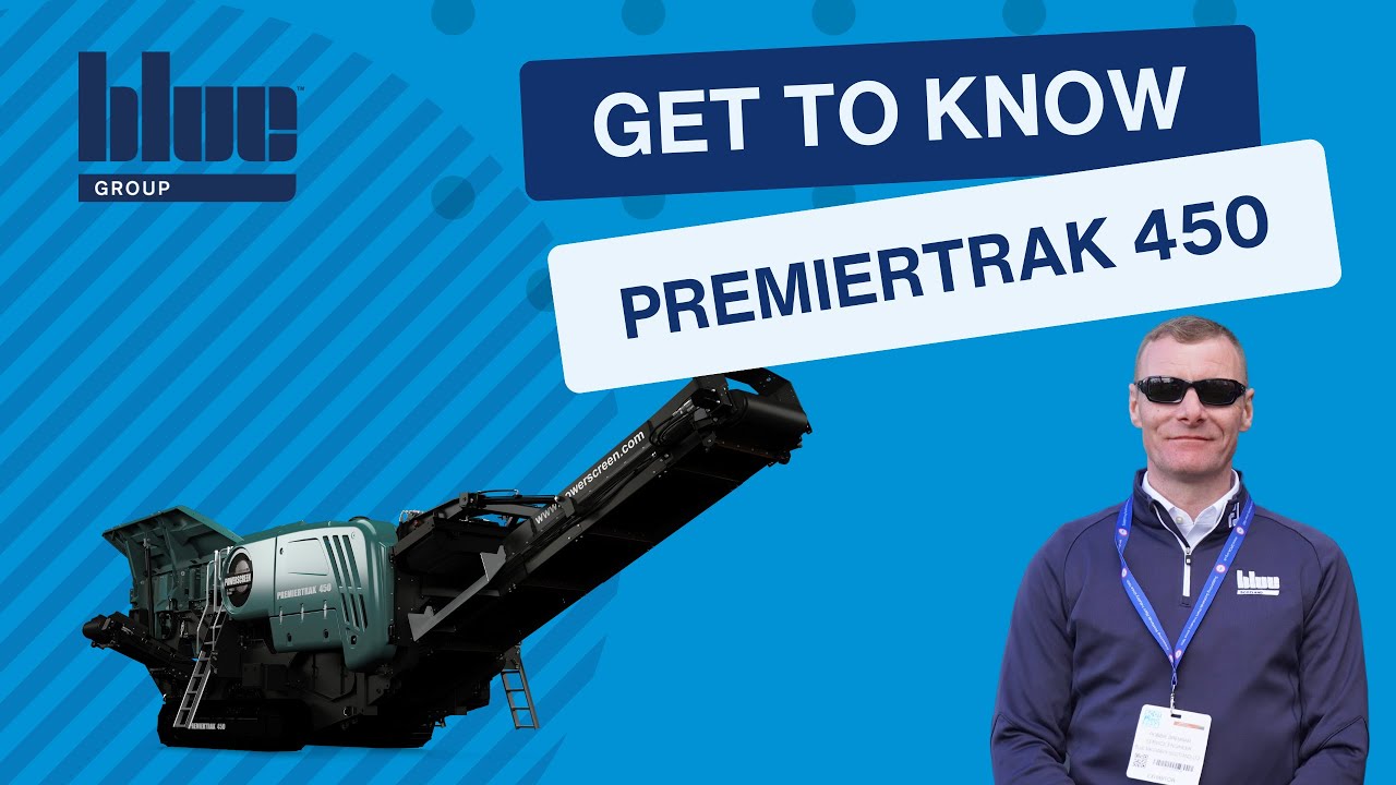 Познакомьтесь с Powerscreen Premiertrak 450