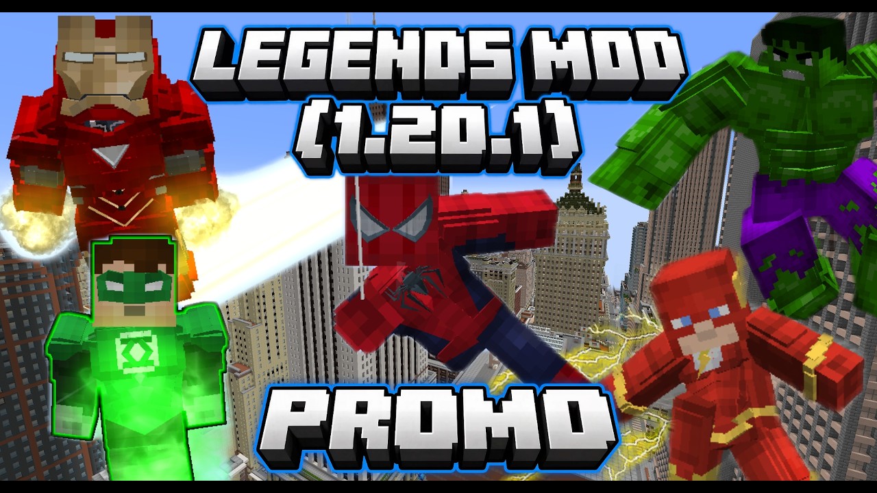 НОВЫЙ КОНТЕНТ | Мод Legends (1.20.1)