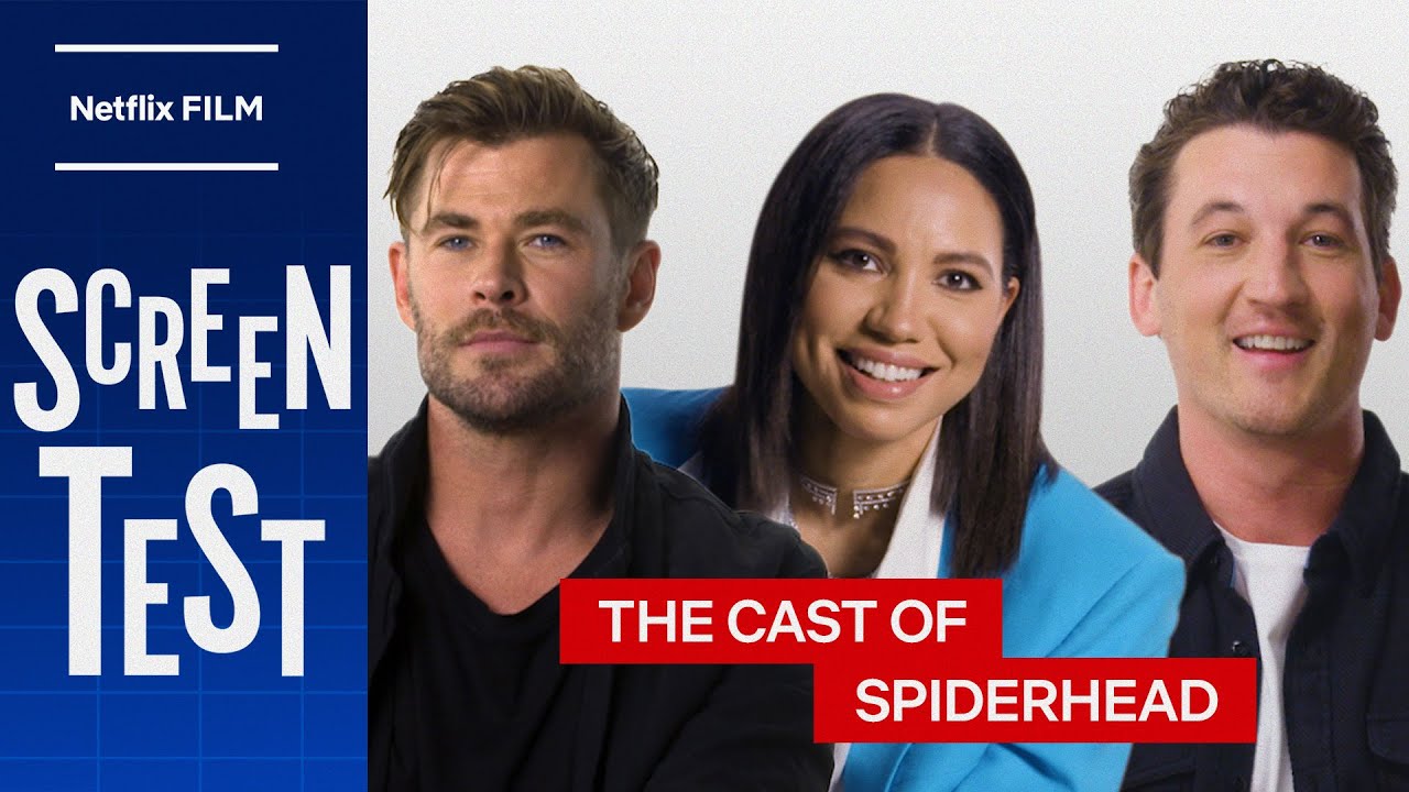 Spiderhead Cast Reveals the Movie They Watched Way Too Young | Screen Test | Netflix