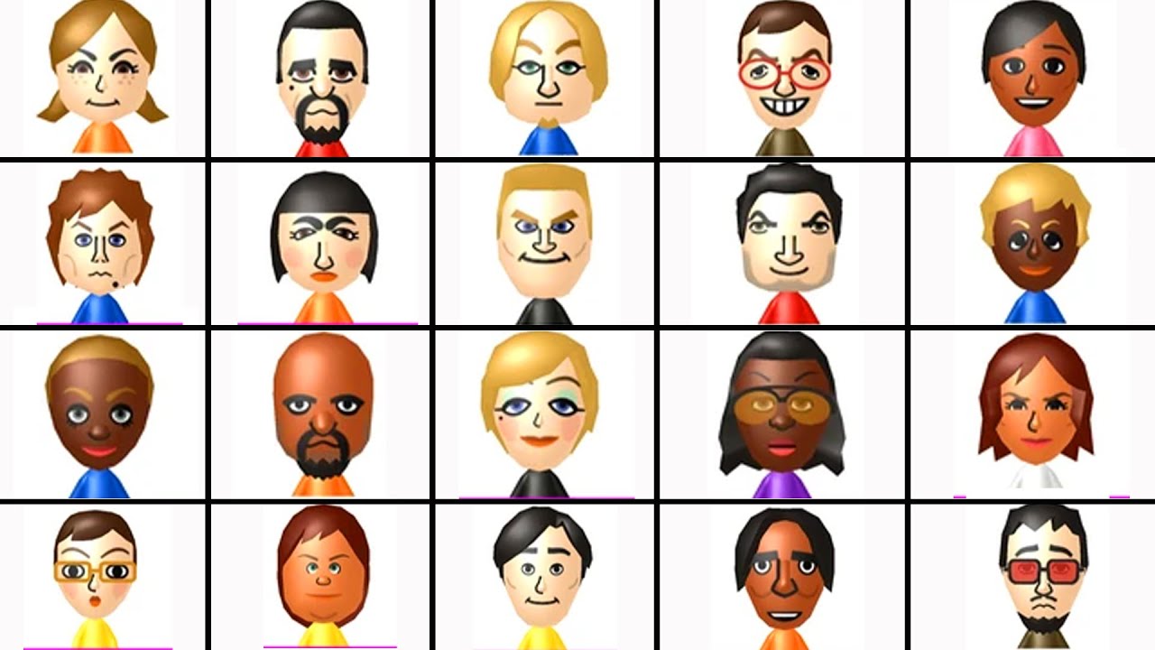 Wii Party - All Mii Master Characters