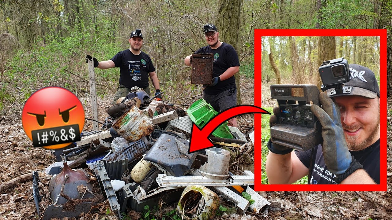 Im Kampf✊🏼 gegen die ILLEGALE 🤬 Müllentsorgung | Magnet For Future #WorldCleanUpDay