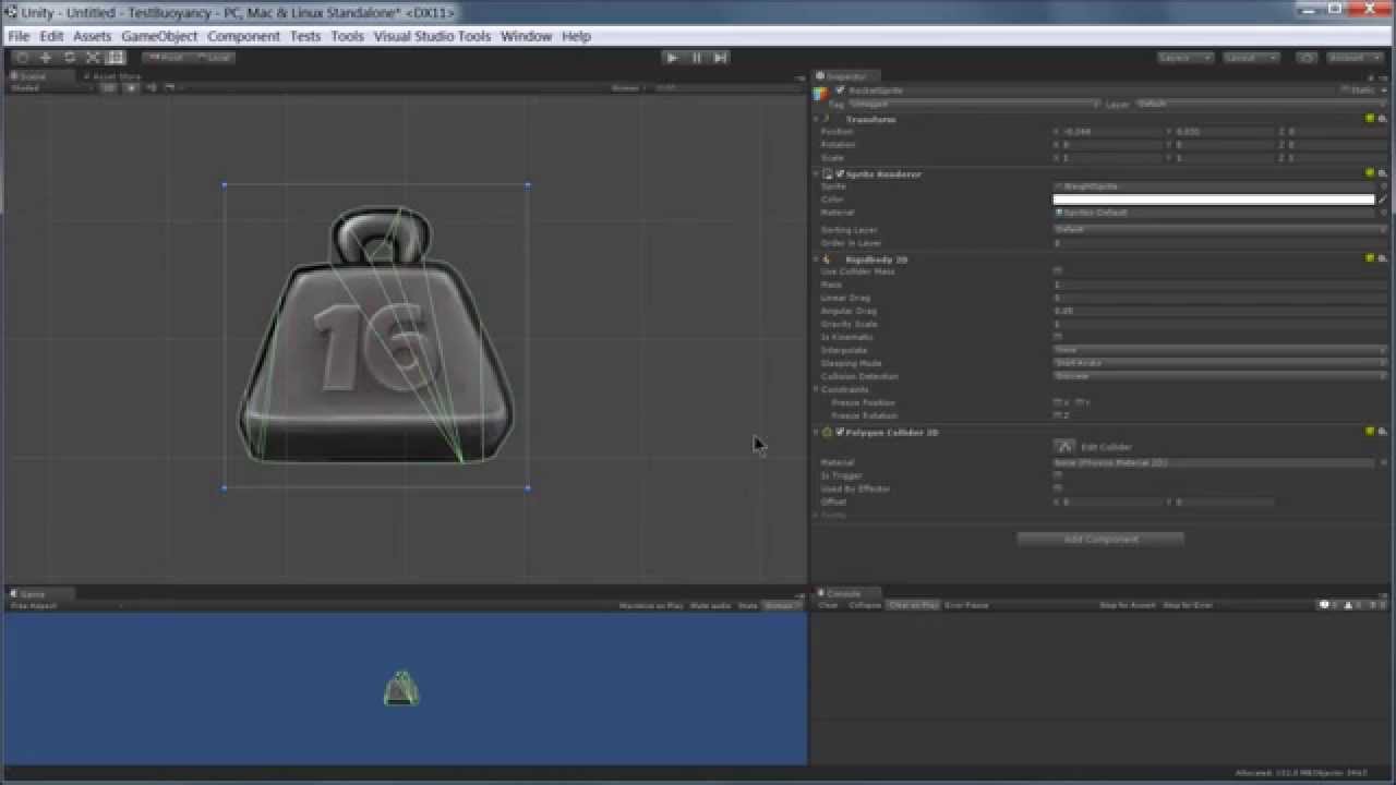 Rigidbody2D.useColliderMass