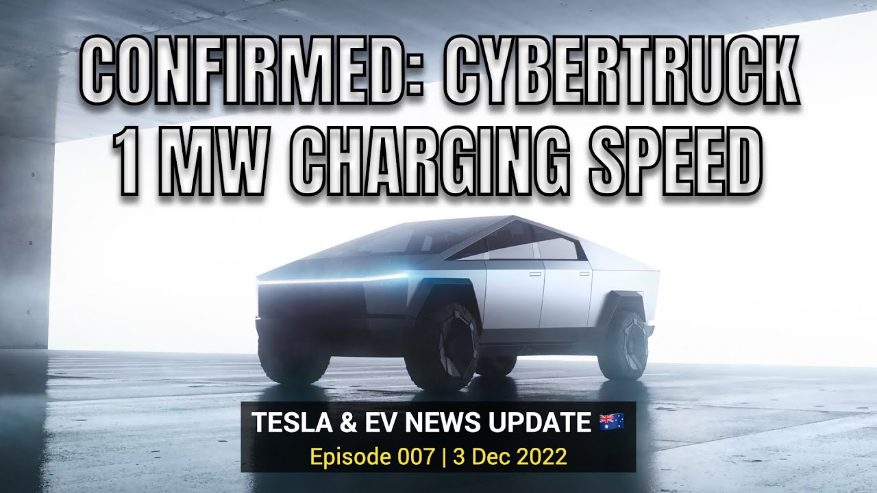 CONFIRMED: CYBERTRUCK MEGAWATT CHARGING! Tesla Semi Event Ep7 3 Dec 22
