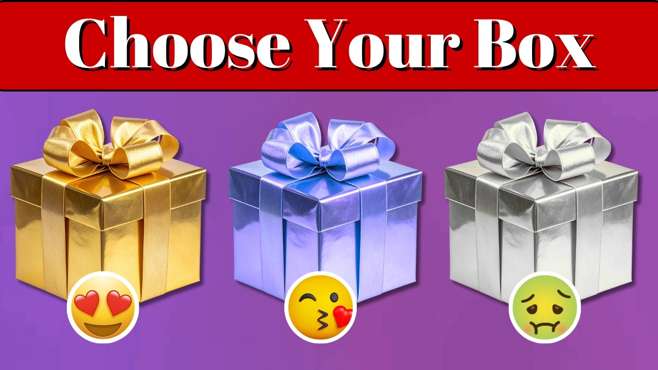 Pick a Gift Box & Reveal Your Surprise! 🎁😱Mystery Gift Boxes! Pick One & See Your Fate 🎁✨