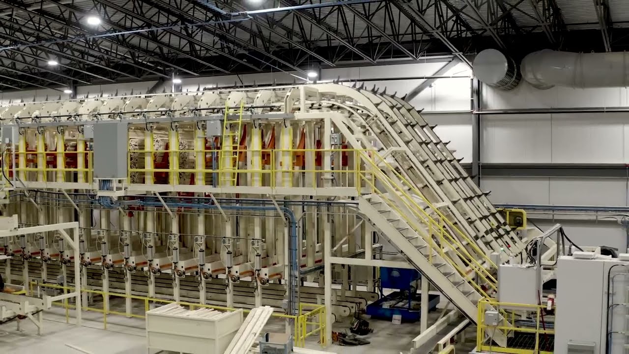 BIN SORTER VERTICAL SORTING LUMBER