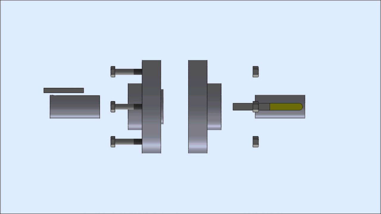 Flanged Coupling Animation
