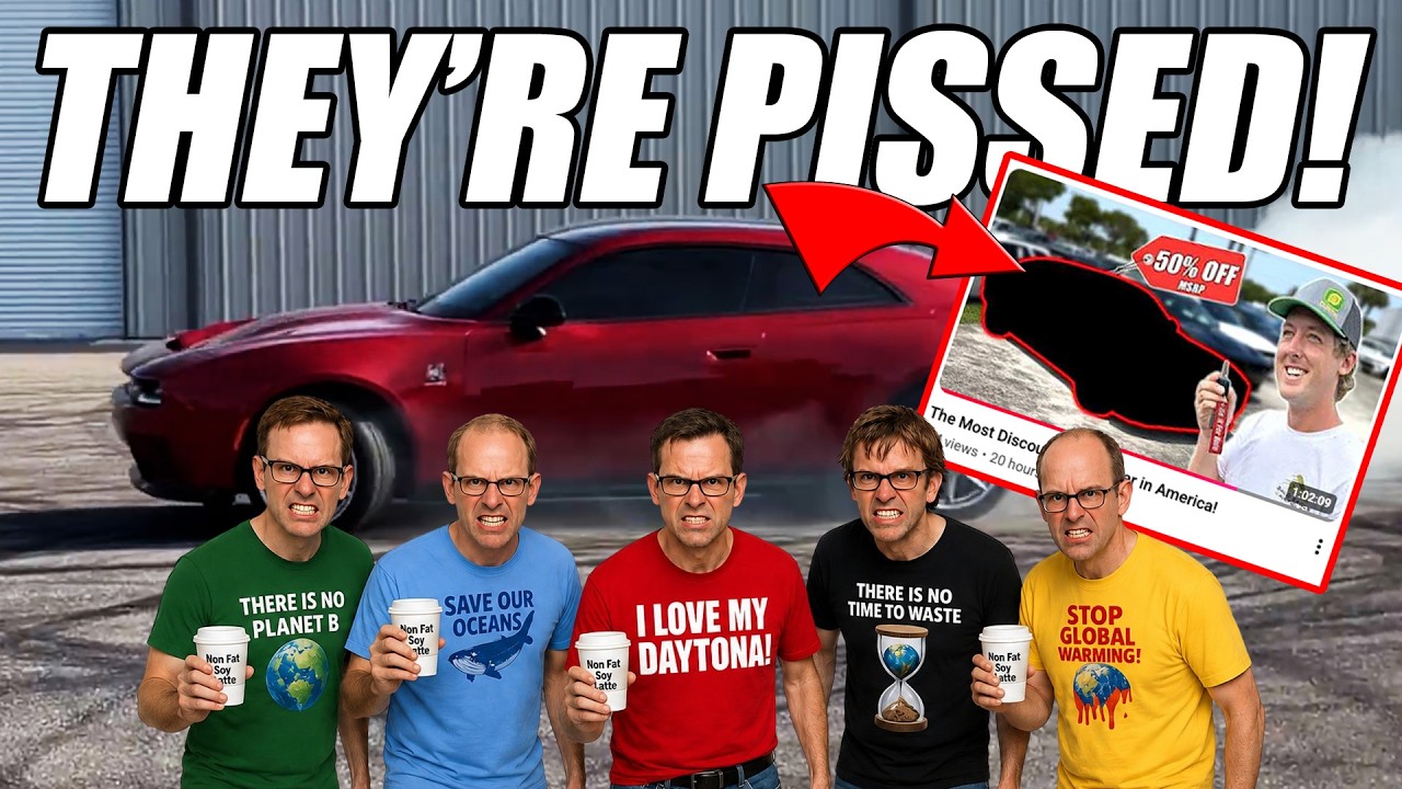 THEY'RE PISSED AT CLEETUS FOR TRASHING THE DODGE DAYTONA