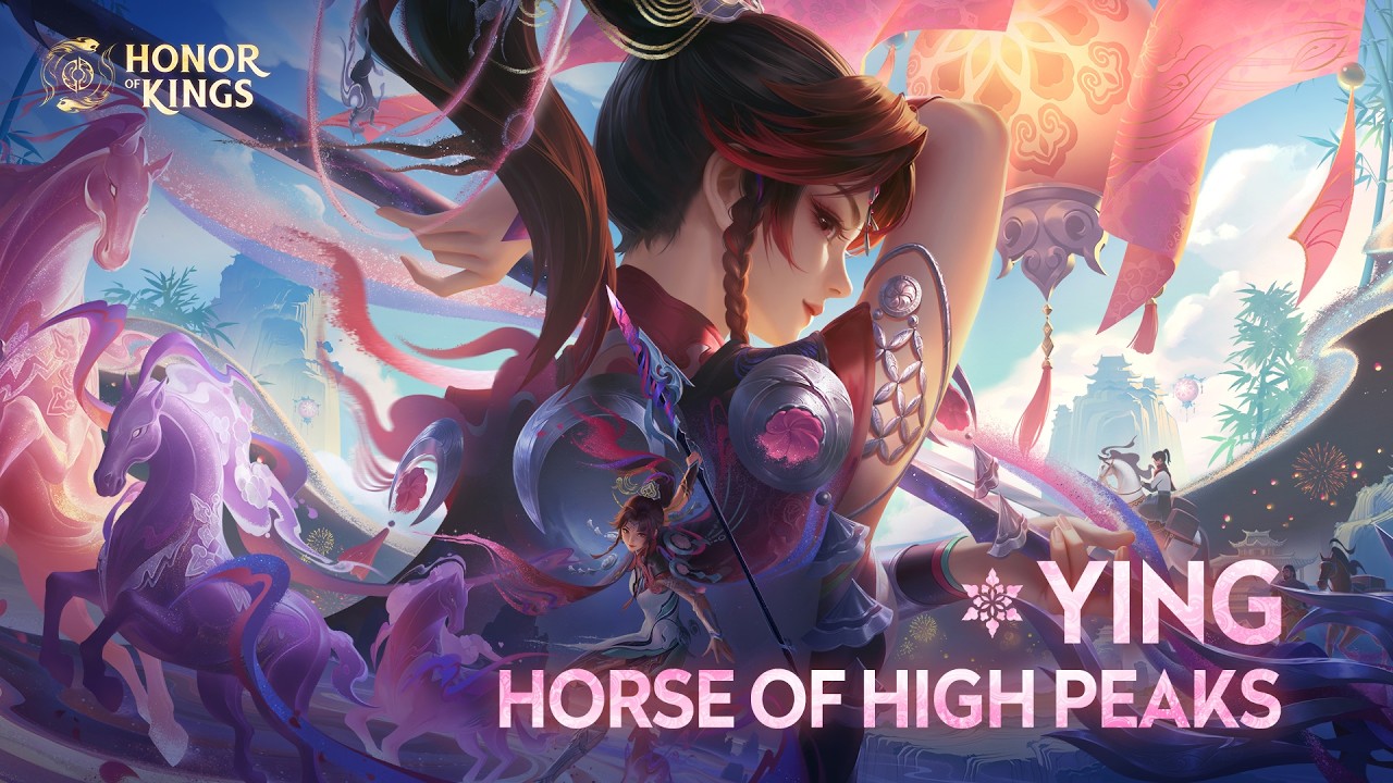 Skin Showcase - Ying | Horse of High Peaks | Year Of The Horse | Honor of Kings Malaysia