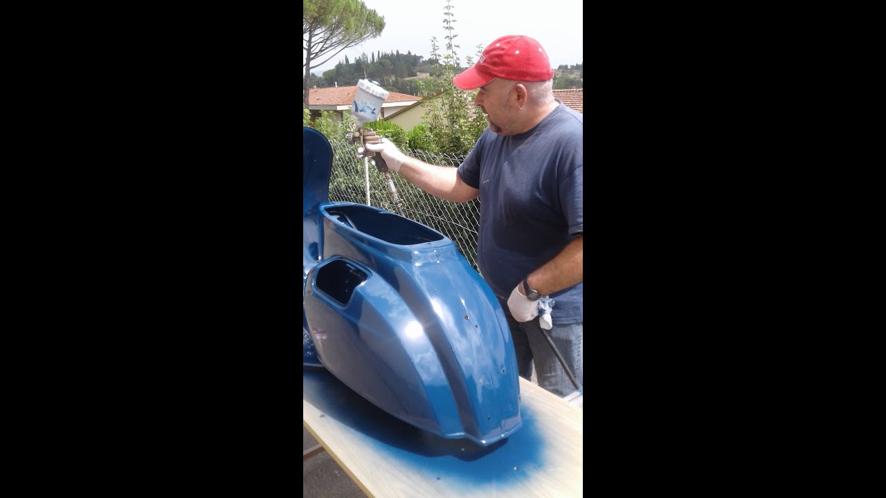 restauro vespa ET3 Ale & Gianni