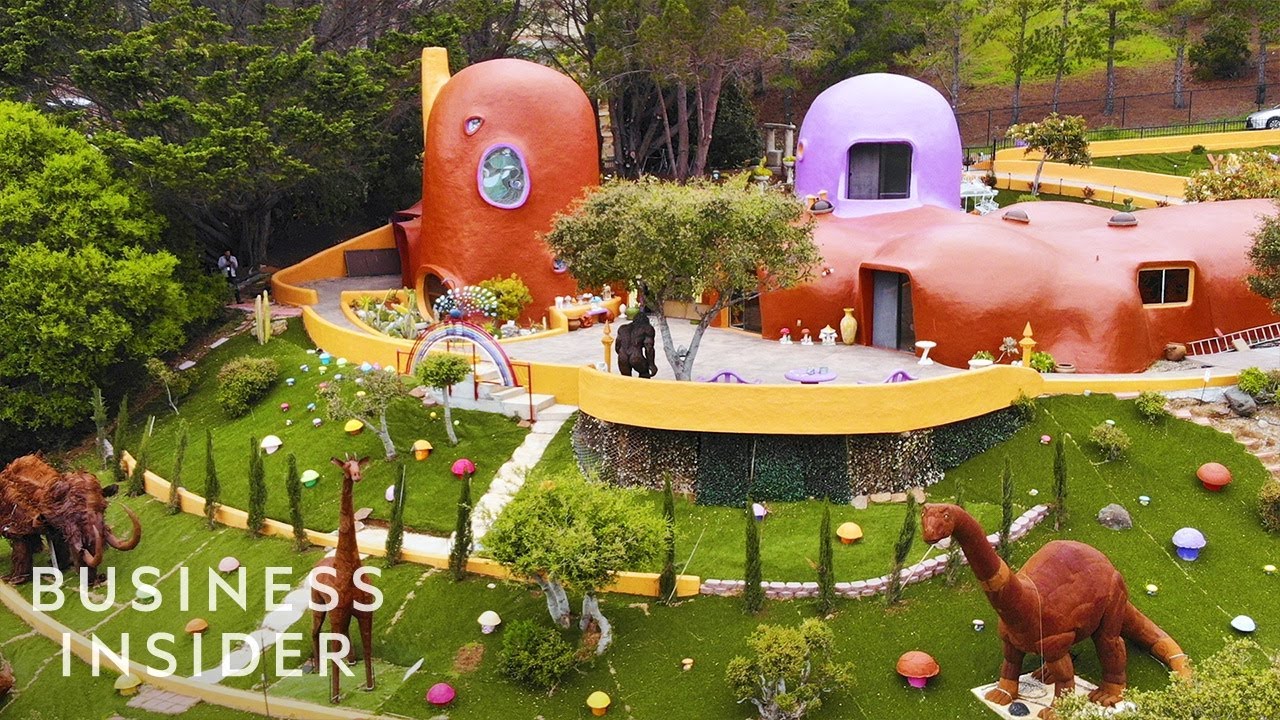 Inside The $2.8 Million Real Life Flintstone Home