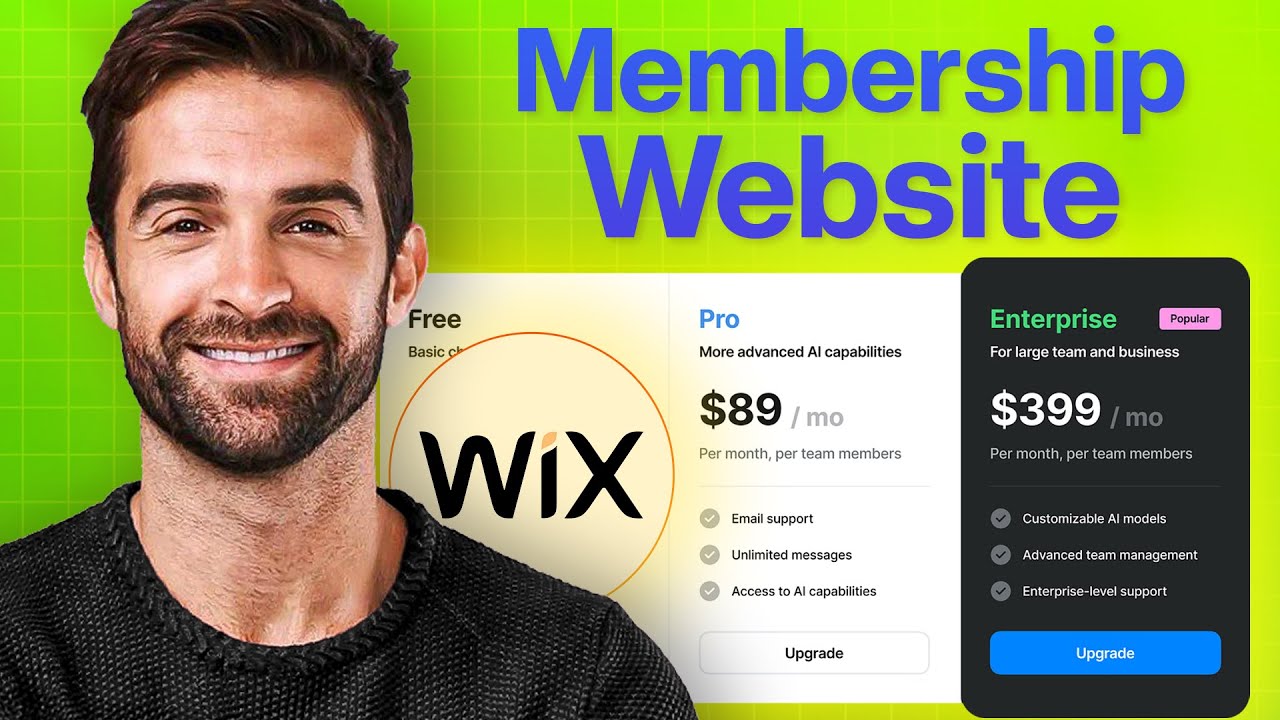 How to Create a Membership Website With Wix (2026) Tutorial for Beginners