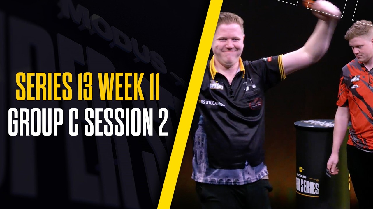 WHO WILL WIN GROUP C!?!🤩🎯 | Live Darts |  Series 13 Week 11 | Group C Session 2