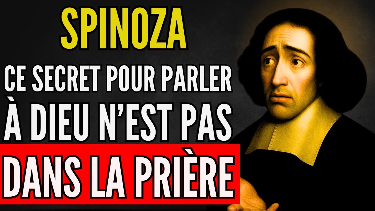 Le Secret Pour Parler à Dieu – PHILOSOPHIE DE SPINOZA