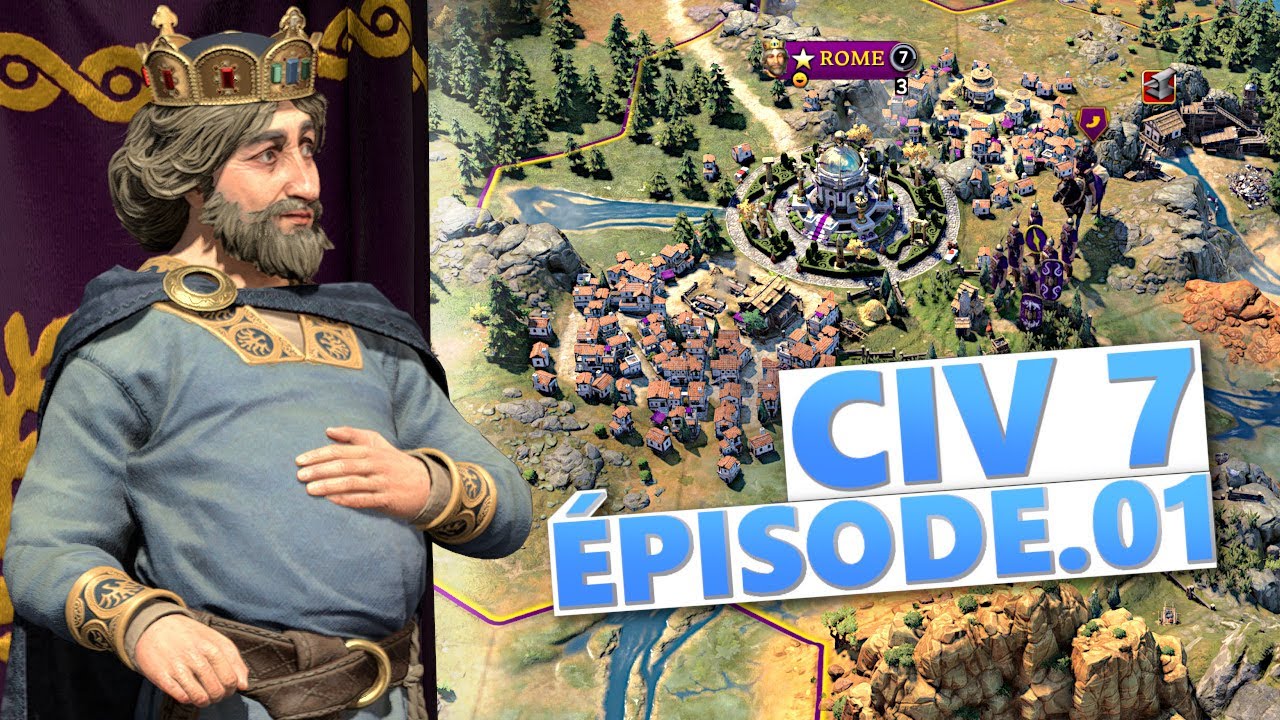 Civilization 7 gameplay fr &eacute;pisode 1 // On joue au 4X le plus attendu !