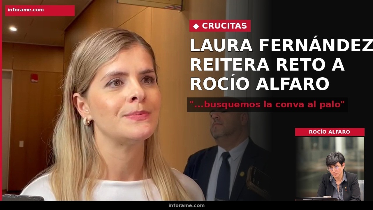 Laura Fernández reitera reto a Rocío Alfaro sobre Crucitas: 