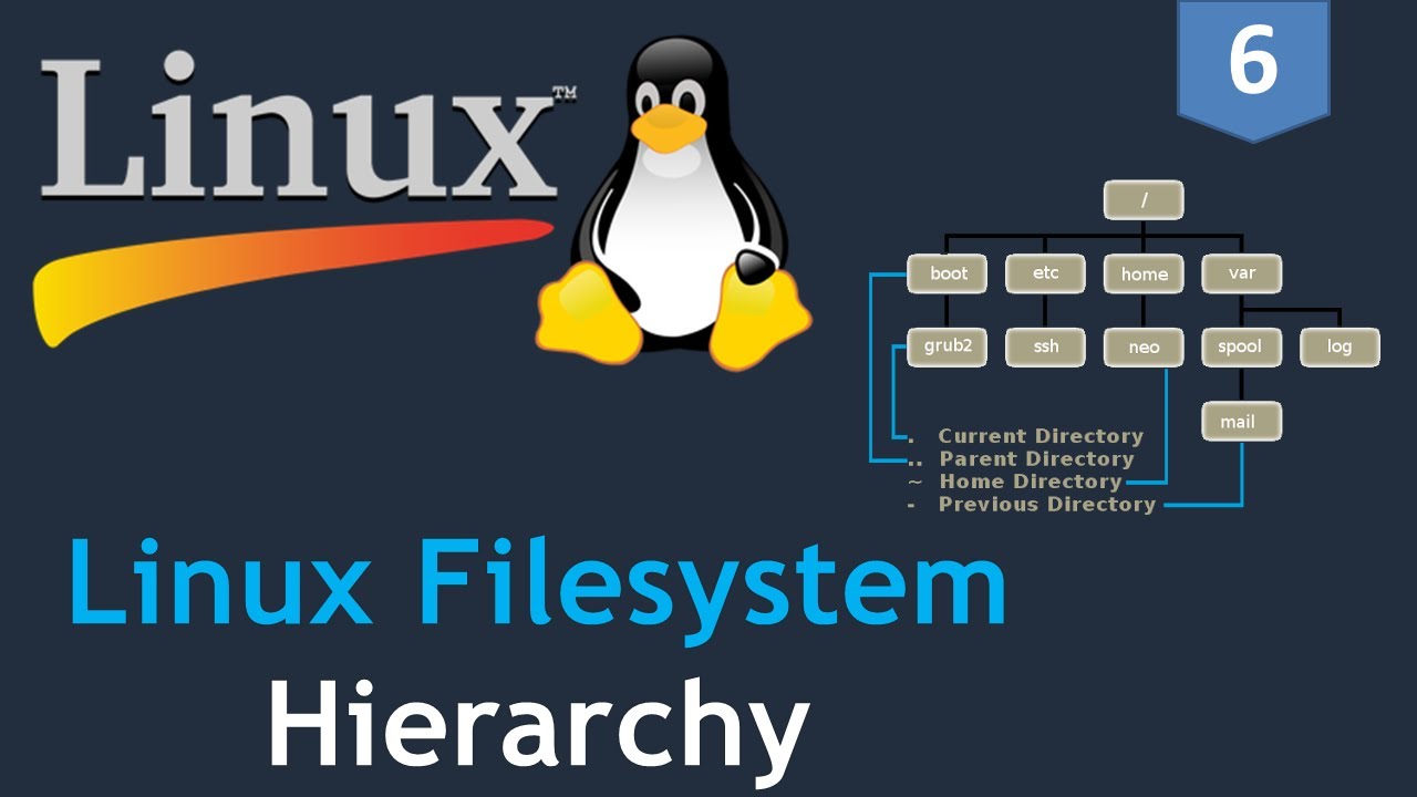 #6 - Linux for DevOps |Linux Filesystem Hierarchy