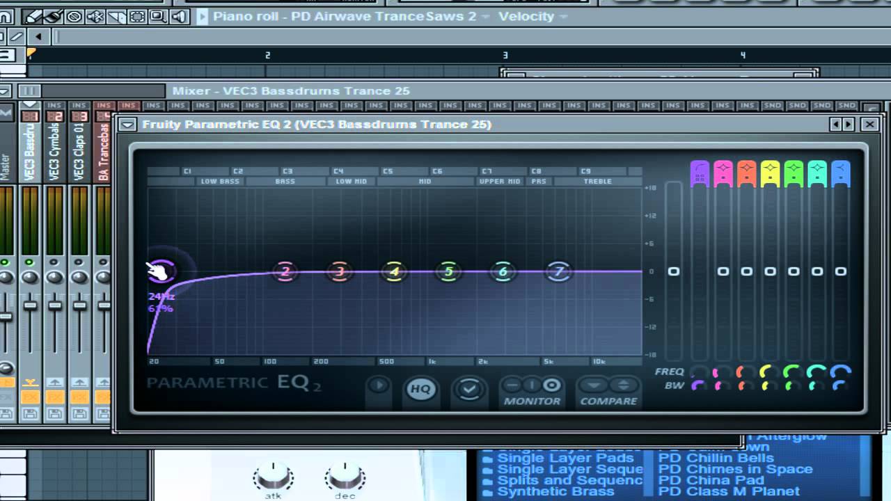 FL Studio Basics Tutorial Part 4 - Mixing, Equalizing & Side Chaining.