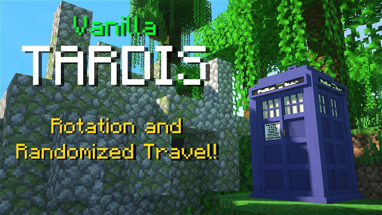 [Vanilla Minecraft TARDIS 1.19] Randomized Travel and Rotation!