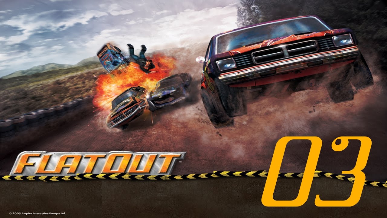 Lets Play FlatOut ! - Episode 3 - Two More Down