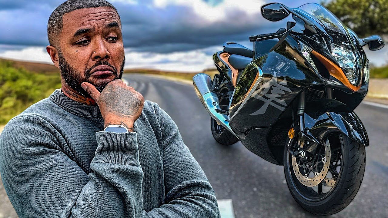 SUZUKI HAYABUSA: LA MOTO DES HOMMES !!!