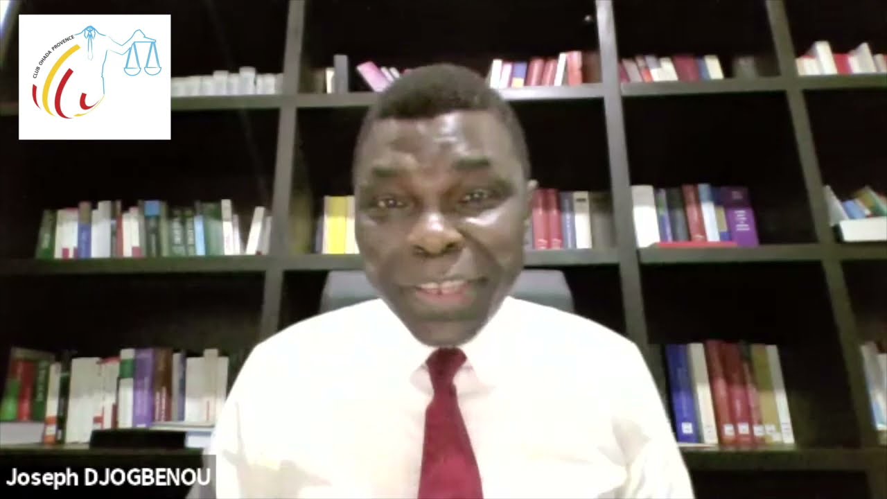 La profession d'Avocat dans l'Espace OHADA - Contribution du Pr J. DJOGBENOU