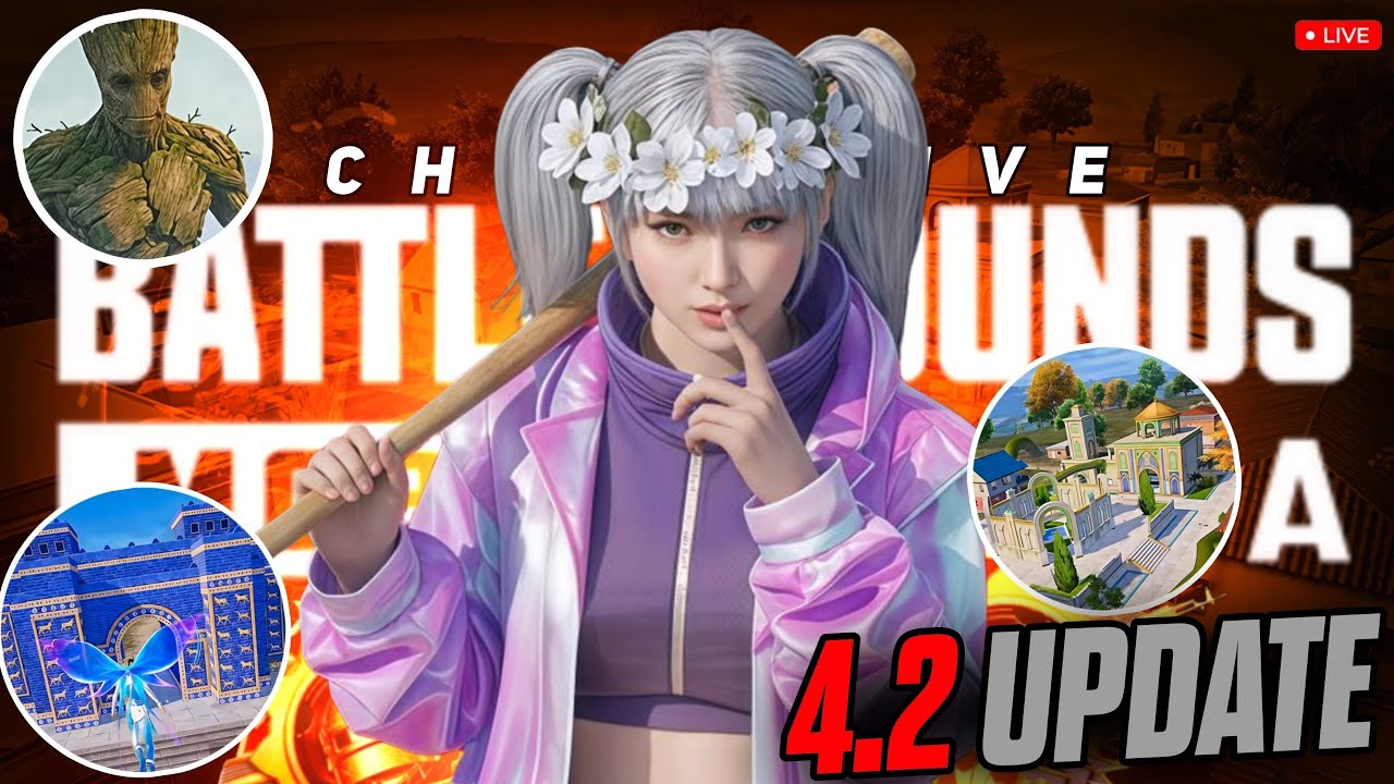 BGMI NEW UPDATE FULL BOOM BAAM GamePlay | CHIPSxLIVE | Bgmi 4.2 Update | #bgmi #bgmilive #chipsxlive